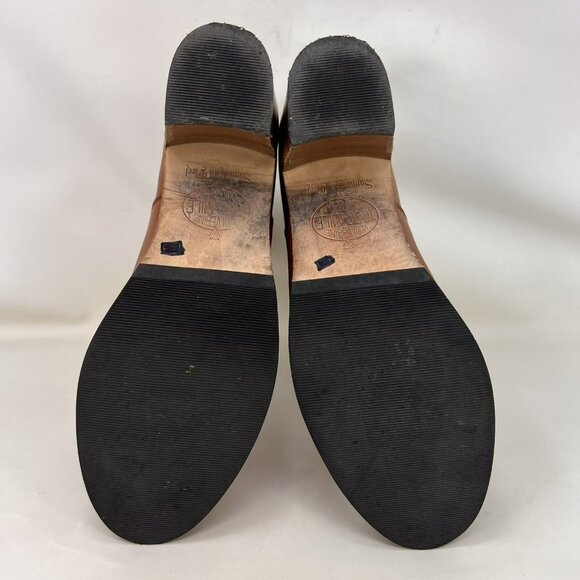 Wolverine 1000 Mile By Samantha Pleet Leather Ankle Boots Brown Women’s Size 8 B - Picture 8 of 10